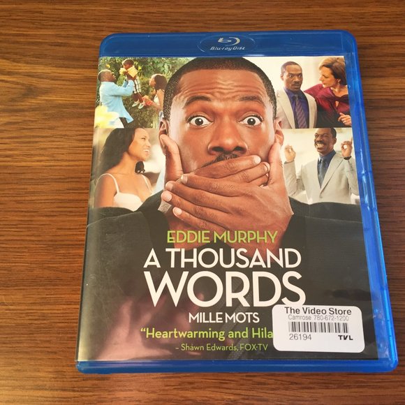 A Thousand Words Blu ray - Picture 1 of 4